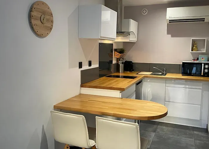 A 400 M Confort Terrasse Clim Parking Appartement