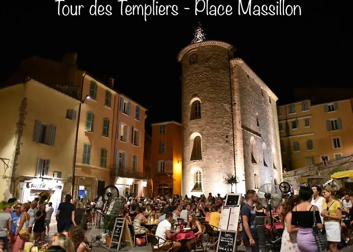 A 400 M Confort Terrasse Clim Parking Lejlighed Hyères